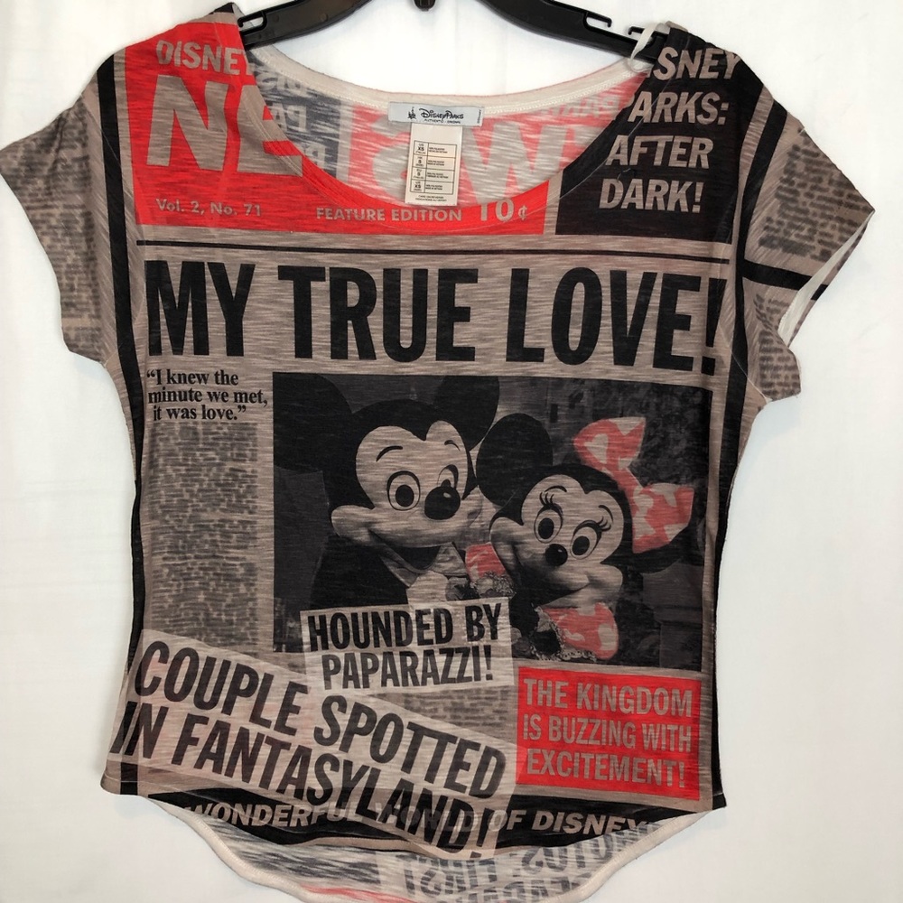 Disney Parks Burnout Tee